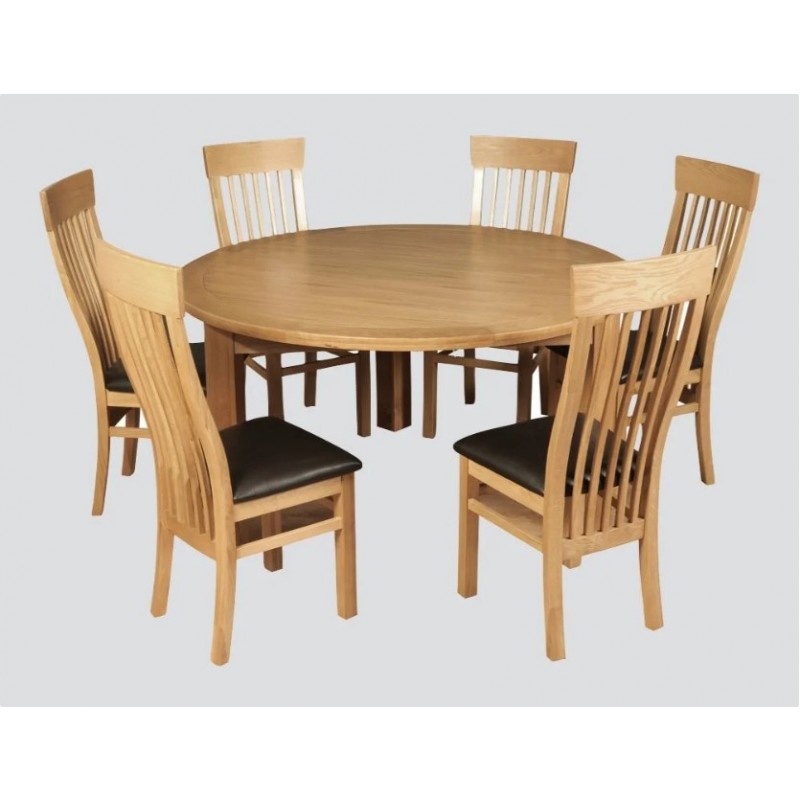 AM Treviso 150cm Round Dining Set